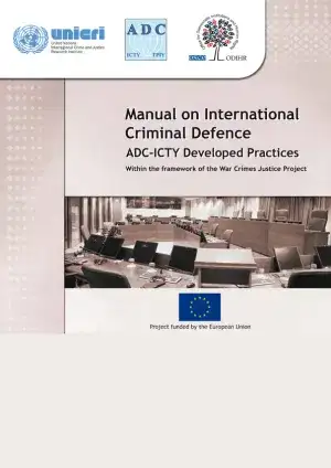 Manual on International Criminal Defence