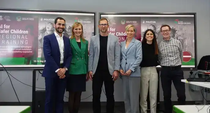 AI for safer children Riga May 2024