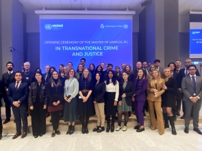 Opening ceremony of the 2022-23 edition of the Master of Laws (LL.M.) in transnational crime and justice