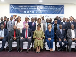 National awareness-raising workshop on the risks related to chemical, biological, radiological and nuclear (CBRN) hazardous materials